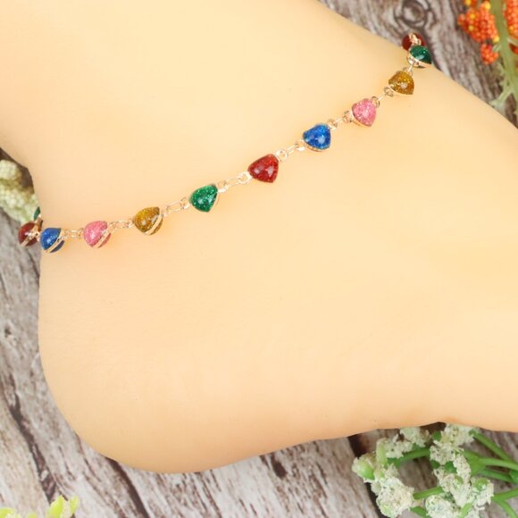 "Dainty Anklet for Women – Elegant Everyday Jewelry & Perfect Gift | MLCRC1424 - Picture 2 of 10